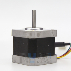 Pièces d'imprimante 3D Nuoyan, moteur pas à pas Nema17 2.4A, 48 mm, 0,9 degré, 4800 g.cm, 42BYGHM810, axe pour imprimante à jet d'<span class=keywords><strong>encre</strong></span>, <span class=keywords><strong>encre</strong></span> éco-solvant - Product Image 5