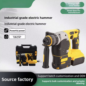 handheld lithium-ion brushless electric hammer drill, electric pickaxe, electric drill, multifunctional impact dril - Product Image 5
