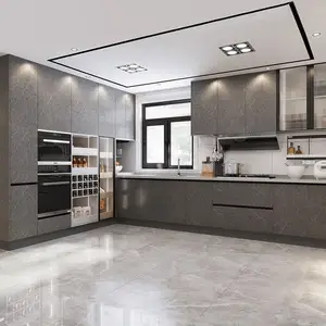 OPPEIN-muebles de cocina para el hogar, mobiliario de diseño moderno, Modular, personalizado, americano, entrega rápida