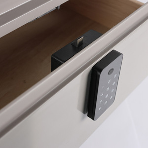 Serrure de porte de meuble numérique intelligente NFC biométrique sans clé avec clavier à code et carte mémoire - Product Image 4