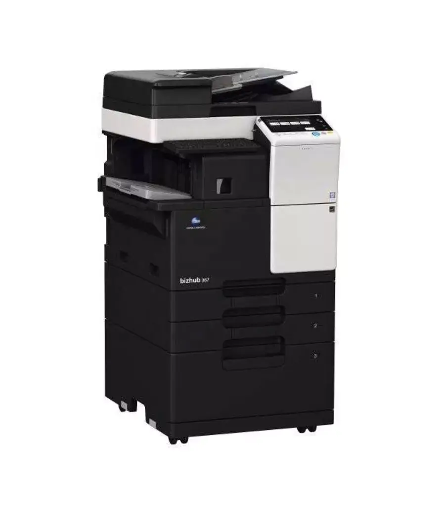 Giá thấp ban đầu được sử dụng tân trang màu đen và trắng máy cho KONICA MINOLTA BIZHUB 367 B367 Máy Photocopy máy in