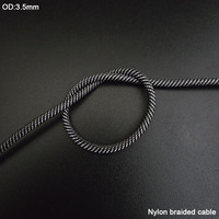 Cables USB a Micro USB V8 Android con Indicador Luminoso de Tejido de Serpiente, Venta Directa de Fábrica