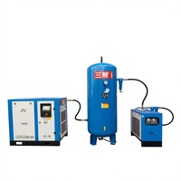 Compresseur d'air rotatif silencieux 11KW 15HP 7/8/10bar, compresseur d'air rotatif industriel, compresseurs d'air