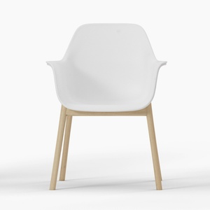 Chaises de salle à manger en plastique durables et écologiques de style moderne pour la maison, le bureau et l'école – Couleurs personnalisables disponibles en gros - Product Image 6
