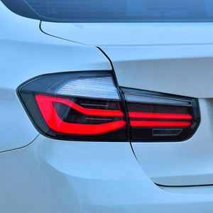 ชุดไฟท้ายรถยนต์ BMW ซีรี่ส์ 3 รุ่น F30 F35 318 320 328 M3 คุณภาพสูง รับประกัน 1 ปี ไฟ LED แบบไหลตามทิศทาง 12V เลนส์ใหม่สำหรับปี 201 - Product Image 2