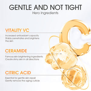 Nettoyant <span class=keywords><strong>visage</strong></span> blanchissant à la vitamine C Offre Spéciale <span class=keywords><strong>Lotion</strong></span> <span class=keywords><strong>nettoyante</strong></span> douce en profondeur pour peaux grasses et sensibles à usage quotidien - Product Image 5