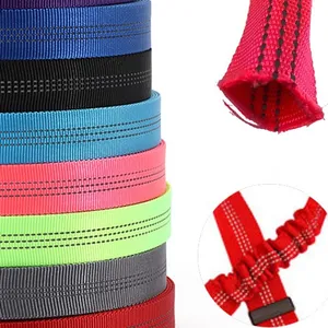 1 Inch Ống Rỗng PP Webbing Phản Quang Hình Ống Cho Dây Đeo Túi Durable 25Mm Nylon Ống Rỗng Webbing Cho Chó Dây Xích Cổ Áo