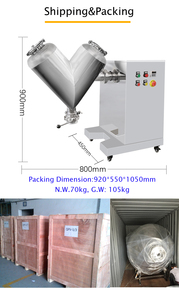 Ce nhỏ bột giặt chất tẩy rửa giặt trộn Máy mỹ phẩm làm Máy xay sinh tố thiết bị hữu cơ phân bón Mixer máy móc - Product Image 5