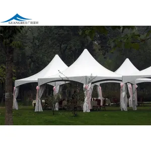 10x10m trắng PVC Bìa Wedding party chùa Lều lớn giá rẻ trong nhà và ngoài trời tán cho 80 người