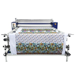 Nouvelle machine de transfert thermique semi-automatique à tambour de 270 mm et rouleau de 73 pouces, gain de place, pour l'impression de vêtements de sport - Product Image 4