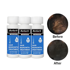 Kikland 60ml di olio per la crescita dei capelli 5% biotina naturale a base di capelli che ripara i capelli trattamento del cuoio capelluto Formula concentrata per la cura professionale dei capelli - Product Image 4