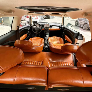 Fundas de Asiento Personalizadas para <span class=keywords><strong>BMW</strong></span> MINI CLUBMAN Coupé COUNTRYMAN, Accesorios para Automóviles, 2, 4 y 5 Asientos, Cuero Nappa, Juego Completo, Cobertura Total - Product Image 1