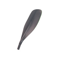 Pagaie en fibre de carbone hydrodynamique de qualité tournoi, personnalisée, avec lame haute cadence pour la course de kayak professionnelle