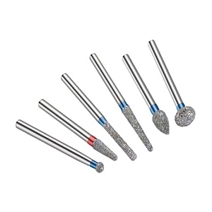 Lot De 50 Fraises Diamantées Boules Medium FG 1.6mm - Pour Contre-angle Haute Vitesse Dentaire, Neuf