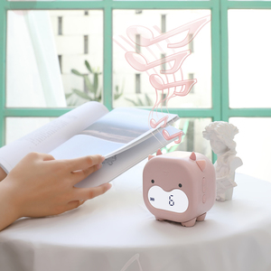 Sveglia per Bambini a Forma di Mucca Cartoonesca con Luce Notturna, Controllo Vocale, Display LED e Orologio Digitale <span class=keywords><strong>da</strong></span> <span class=keywords><strong>Comodino</strong></span> - Product Image 3