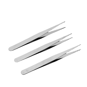 Kit d'accessoires de précision en acier inoxydable 0,8 mm, pinces pour la peinture au diamant, le journaling, les autocollants, le nail art, les strass - Product Image 5