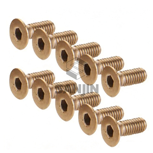 Tornillos Autorroscantes de Titanio GR2 Ti M3 X 6/8/10/12/15mm, <span class=keywords><strong>Cabeza</strong></span> Plana <span class=keywords><strong>Avellanada</strong></span>, Hexagonal <span class=keywords><strong>Allen</strong></span>, Zincados, Alta Calidad, Resistentes a la Corrosión, Personalizados - Product Image 4