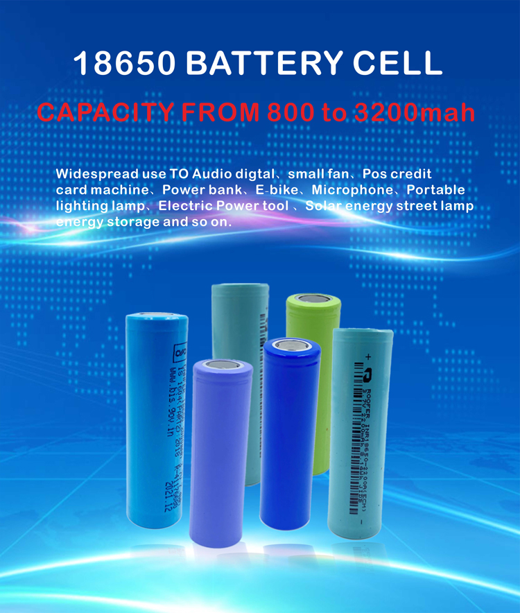 ROOFER LR18650 2600mah 3c 18650 Lithium Ion Battery Cells