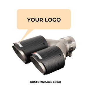 Fabriek Custom 4 Inch 102Mm Ronde Koolstofvezel Roestvrij Staal Auto Uitlaat Uit <span class=keywords><strong>China</strong></span> - Product Image 4