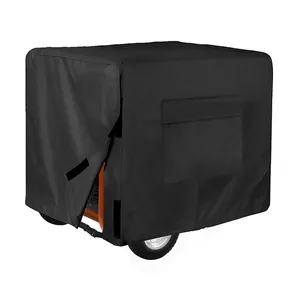 waterproof of generator protection Oxford cloth black square cover outdoor generator cover