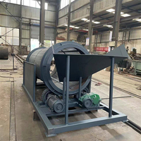 Machine de tri du sol et du sable industrielle, petit tamis, tambour de compostage, rouleau, écran trommel