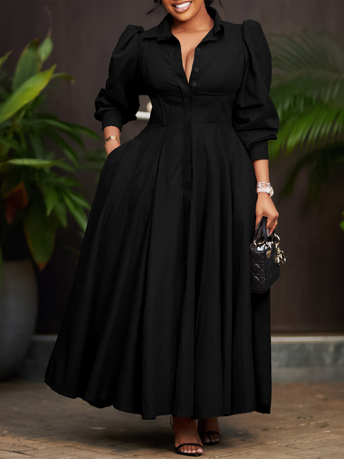 Shop Our Collection of Plus Size Party Dresses with Long Sleeves