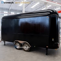 WVTA DOT Mobile Bar Custom Burger Roasted Chicken BBQ Shawarma Coffee Ice Cream Food Cart  Mobile Fast Food Truck Trailer