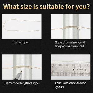 صندوق مخصص مجاني - 2 Dia للاختيار من بين 5 أحجام قابلة للتعديل علاج ممغنط معدن فزيولوجي نوع V حلقة لفرز القضيب و إقامة القضيب - Product Image 6