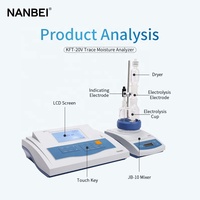 Titreur Karl Fischer NANBEI, équipement de titrage de laboratoire, titreur potentiométrique, micro-humidimètre pour l'analyse de l'eau