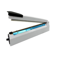 Mini scelleuse manuelle pour sachets en Mylar et films rétractables avec corps en plastique et bande chauffante