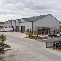 Bâtiment à structure en acier préfabriqué, entrepôt, atelier, bâtiment industriel métallique à grande portée