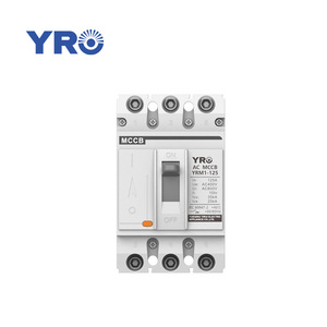 Interruptor Automático de Caja Moldeada Serie YRO YRM1, 250A, 400VAC, Unidad de Disparo Térmico Magnético, Protección de Bajo Voltaje - Product Image 3