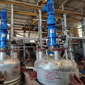 Producción automática de resina de poliuretano Línea de urea Adhesivos usados Reactor Hervidor de producción de urea con motor de bomba - Product Image 3