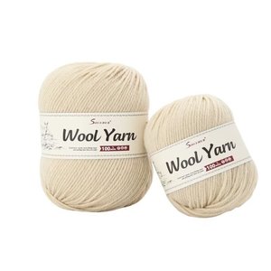 Sợi len Merino 100% siêu mềm, bán chạy, dùng để đan móc áo len, khăn quàng cổ tự làm và may vá - Product Image 5