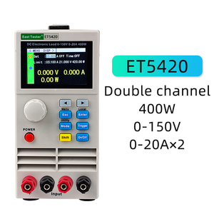 ET5420 เครื่องวัดโหลดอิเล็กทรอนิกส์แบบตั้งโปรแกรมได้ ช่องเดียว/สองช่อง 400W//150V/40A - Product Image 2