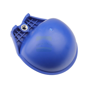 Abreuvoir pour bétail en plastique durable de grande capacité, bleu, pour ferme laitière, enclos à bétail, extérieur - Product Image 5