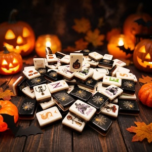 Estilo creativo con números en inglés americano Diseño original del fabricante Serie Encantadora Noche de Halloween: Preludio a la Telaraña - Product Image 1