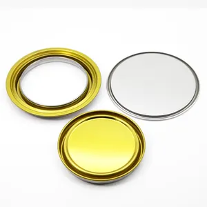 metal punching ring bottom and Round cover top lid component for making paint can