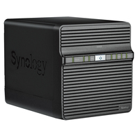 Almacenamiento NAS Versátil de 4 Bahías DS423 para Servidor Multimedia, Vigilancia y Soluciones de Copia de Seguridad Automatizadas para Usuarios Domésticos