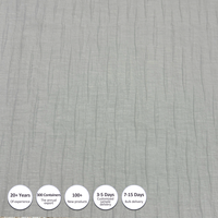 Tissu de base en interlock tissé Dobby à carreaux brodé 90% polyester 10% élasthanne pour maillots de bain, textiles de maison, sacs et jouets