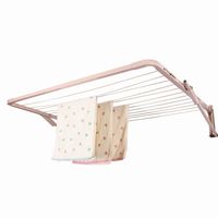 Meilleures ventes d'aérateurs rotatifs sur support mural et cintre pour jeans Porte-vêtements d'intérieur Porte-serviettes extensible