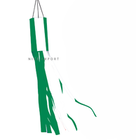 Drap de vent avec drapeau de Sainte-Lucie, décoration patriotique d'extérieur, résistant à la décoloration, drap de vent robuste pour jardin, patio, véranda