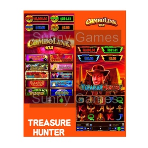 Combo Link 5A Fiesta de Halloween Carreras de caballos Multi juego Vertical Taiwan Arc One Red Game Board Precio de fábrica para máquina de entretenimiento - Product Image 4