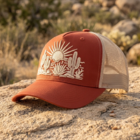 Gorra Trucker de Nuevo Estilo, Alta Calidad, 5 Paneles Planos, Unisex, Ajustable con Hebilla, Pana de Velour, 100% Poliéster, Cuatro Estaciones