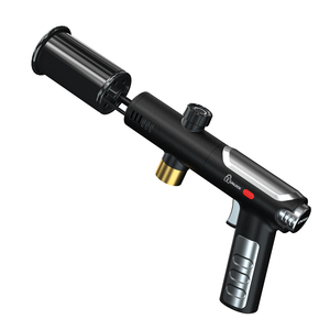 Lance-flammes rechargeable en acier inoxydable et alliage de zinc, torche de barbecue au propane et <span class=keywords><strong>chalumeau</strong></span> d'extérieur - Product Image 3