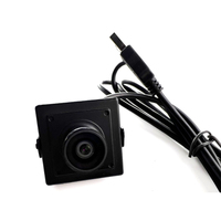 Mini Cámara USB GC0308 con Lente de 3.6mm, 0.3MP 640*480, Sin Controladores UVC, con Soporte Metálico y Anillo de Sellado Impermeable