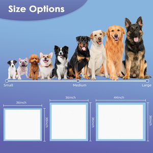 Extra große benutzer definierte Welpen-Töpfchen-Trainings pads Super Absorbent Leak Proof PE für Hunde und Katzen Einweg unterlagen - Product Image 2
