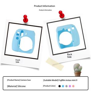 Étui en silicone pour appareil photo Fujifilm Instax Mini 8/9, coque de protection souple antichoc, accessoires pour appareil photo instantané - Product Image 2