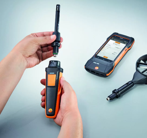 เครื่องมือวัดคุณภาพอากาศอเนกประสงค์ Testo 400 Smart Reference-Class วัดการไหลของอากาศ, ปริมาณการไหลของอากาศ, อุณหภูมิ - Product Image 3