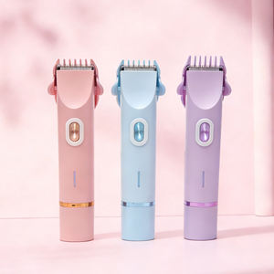 Custom Logo 2-in-1 Waterproof IPX7 <b>Electric</b> Underarm <b>Shaver</b> for Women Rotating Disc Facial Hair Household Use Gift Box Packaging - Product Image 1